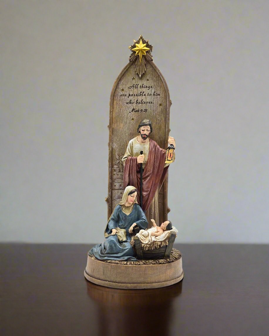The Holy Family Manger