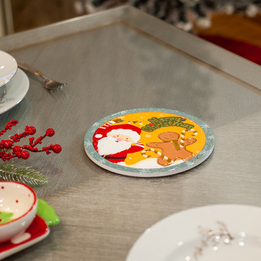 Green - Gingerman and Santa